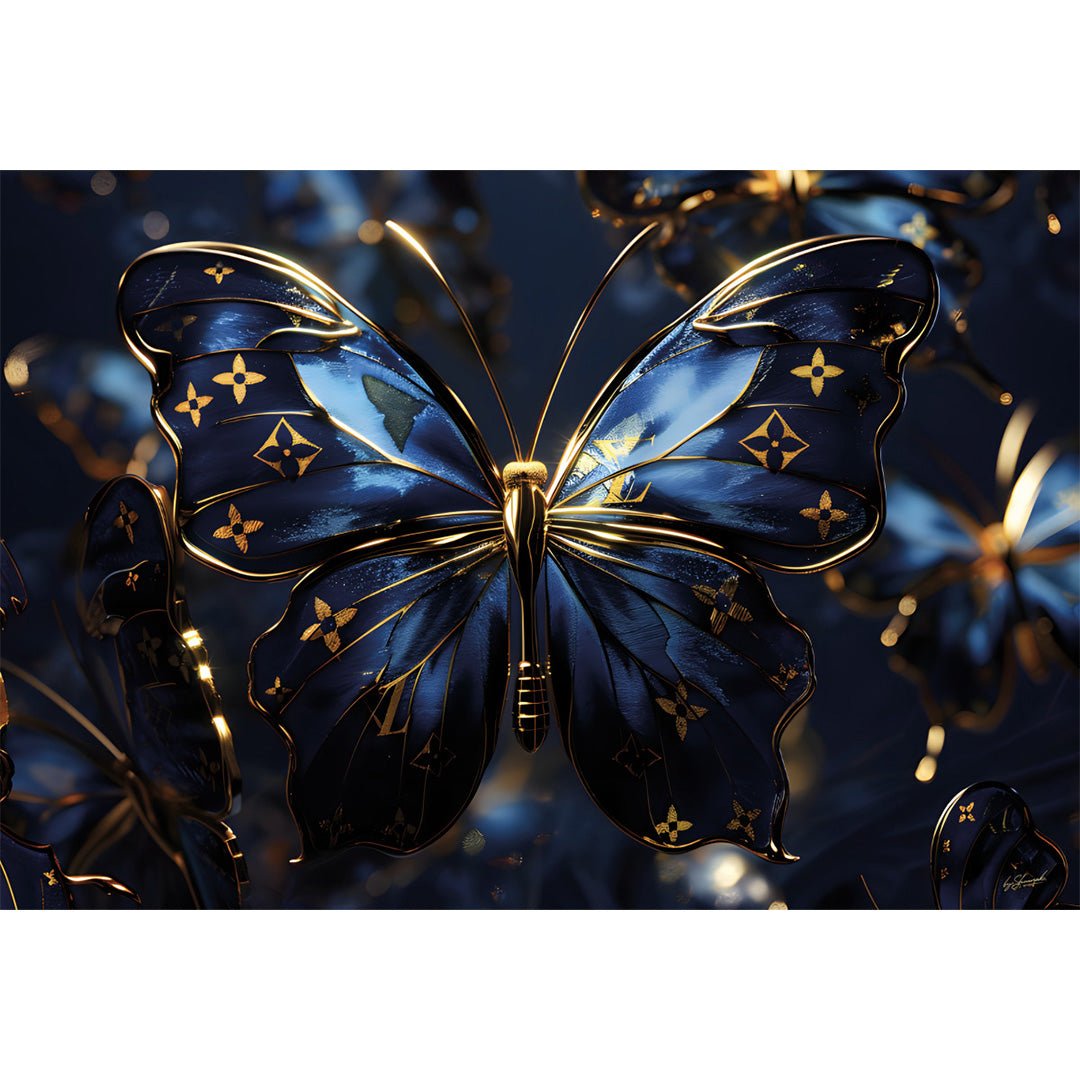 Dorazur Couture glasschilderij ontwerp