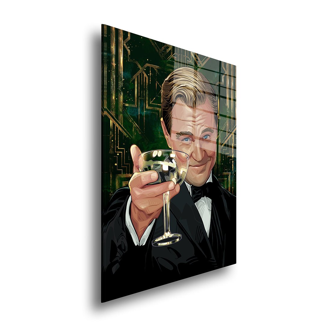 Gatsby glasschilderij zijkant